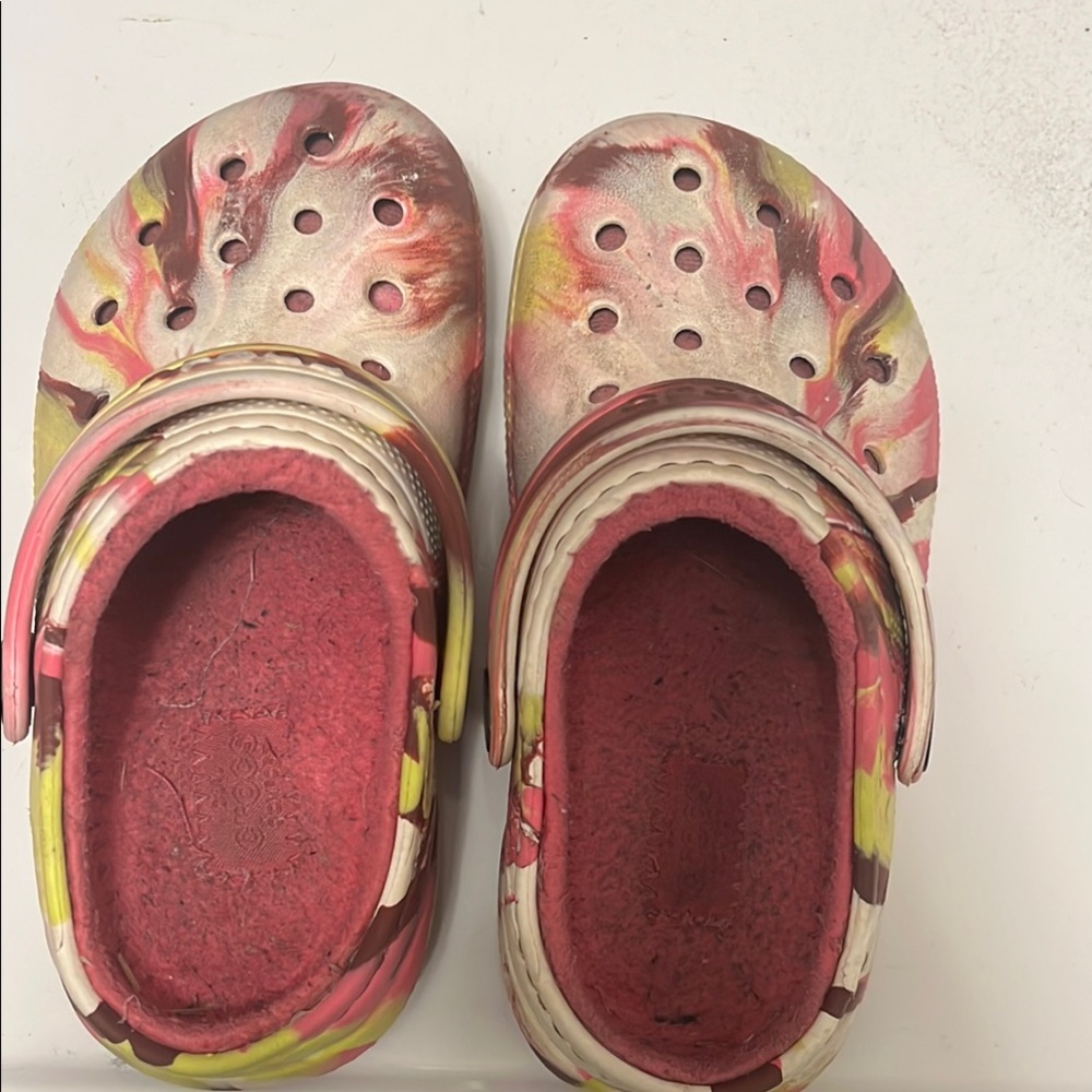 Kids Tie Dye Clogs size 10C